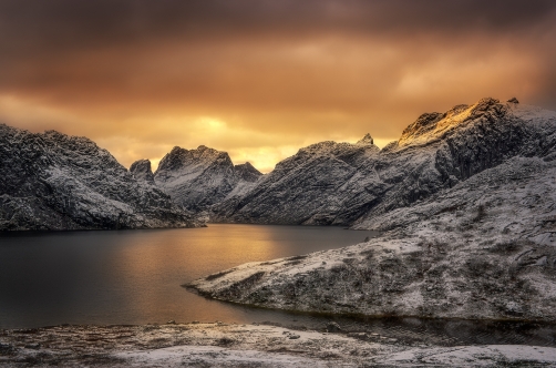 BURNING SKY (Solbjørnvatnet, Norway)