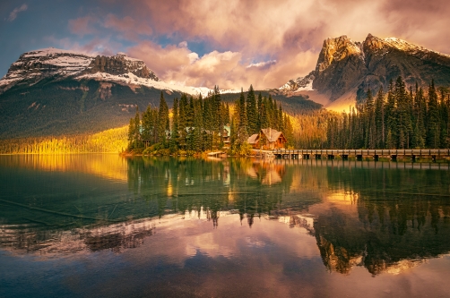 EMERALD LAKE (Britská Kolumbie, Kanada)