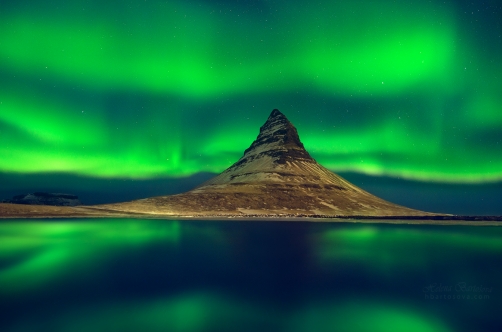 KIRKJUFELL AURORA (Snaefelsness, Island)