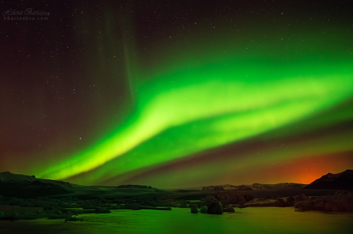 UFO PŘISTÁVÁ (Jökulsarlón,Island)